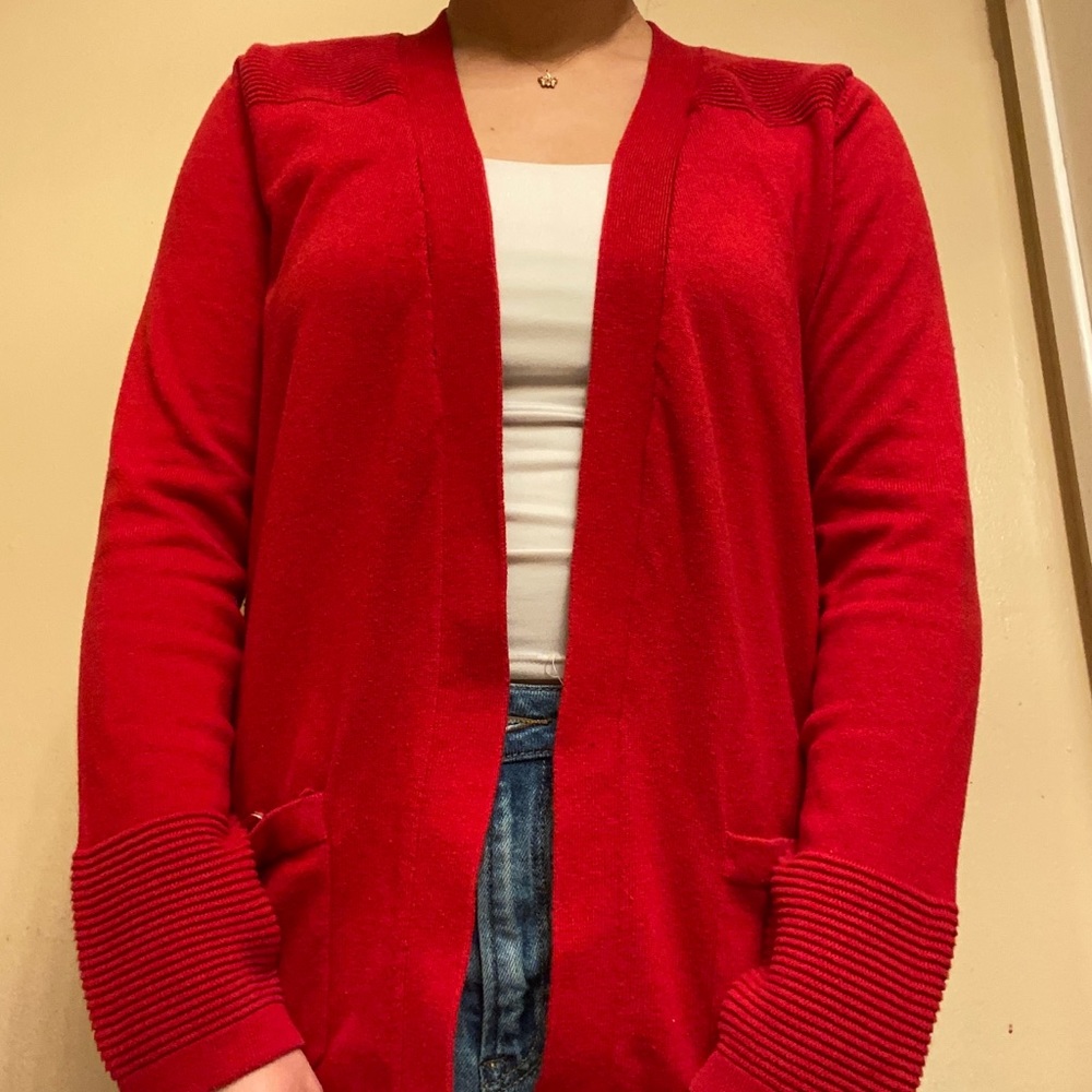 Red Cardigan